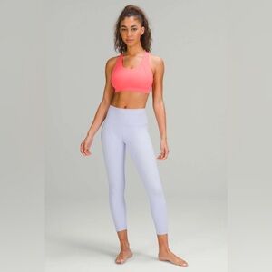 Lululemon Wunder Under Legging High-Rise Crop Lavender Lilac 25" Size 4